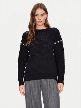 Guess Guess Pullover W5RR13 Z3KY0 Schwarz Regular Fit