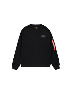 Alpha Industries Alpha Industries Bluza Backprint Sweatshirt Czarny Regular Fit