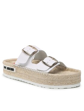 LOVE MOSCHINO LOVE MOSCHINO Espadrilky JA28123G1GIA0100 Biela