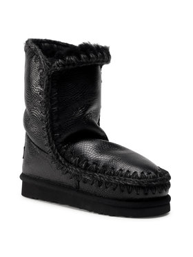 Mou Mou Παπούτσια Eskimo Boot 24 FW101000B Μαύρο