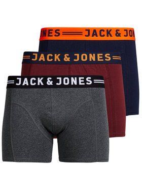 Jack&Jones Jack&Jones Súprava 3 kusov boxeriek Lichfield 12113943 Farebná