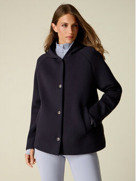 Oltre Oltre Cappotto invernale 0069J200172N034 Blu Baggy Fit