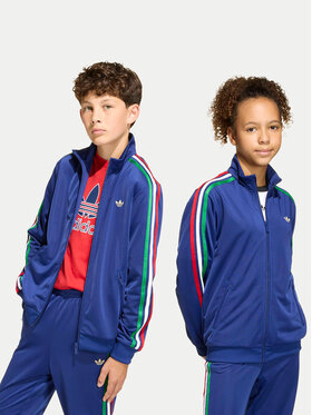 adidas adidas Bluză Firebird KC7052 Bleumarin Loose Fit