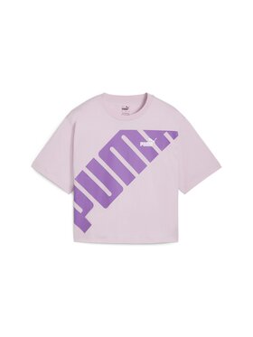 Puma Puma T-Shirt 677896 Fioletowy Regular Fit