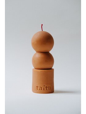 Taith Taith Świeca LILU Brązowy