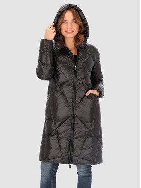 Perso Perso Kurtka damska BLH236060FX Czarny Regular Fit