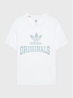 adidas adidas T-Shirt Graphic HL6871 Biały Relaxed Fit