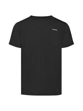 Viking Viking T-Shirt Tover Czarny Regular Fit