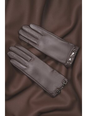Estro Estro Guanti da donna ER00118419 Marrone
