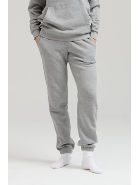 TeeShoppen TeeShoppen Joggery 'Basic Collection' Szary Regular Fit