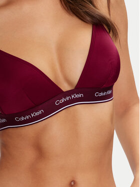 Calvin Klein Swimwear Gornji Del Bikini KW0KW02424 Bordo Rdeča