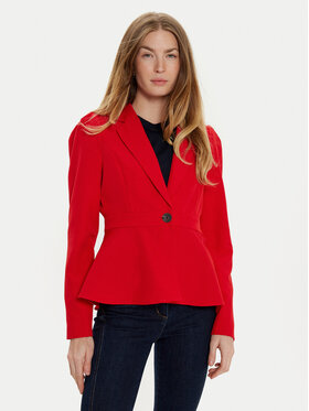 Vero Moda Vero Moda Marynarka Tahina 10318703 Czerwony Slim Fit