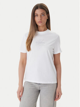 Calvin Klein Jeans Calvin Klein Jeans Tričko LV047F831G Biela Regular Fit