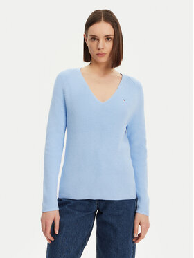 Tommy Hilfiger Tommy Hilfiger Pullover WW0WW44452 Blau Regular Fit