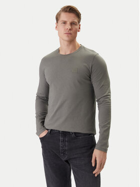 BOSS BOSS S dlhými rukávmi Tacks 50512111 Kaki Regular Fit