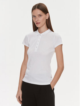 Boss Boss Pólóing Epola 50490960 Fehér Slim Fit