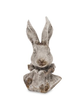 MIAhome MIAhome Figurka popiersie królika 33x19x17 cm TORACE Szary