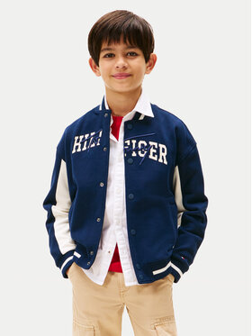Tommy Hilfiger Tommy Hilfiger Bluza KB0KB09745 Granatowy Regular Fit