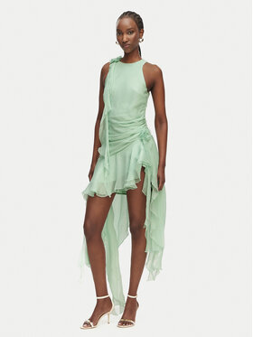 Bardot Bardot Коктейлна рокля Ivana 59046DB2 Зелен Regular Fit