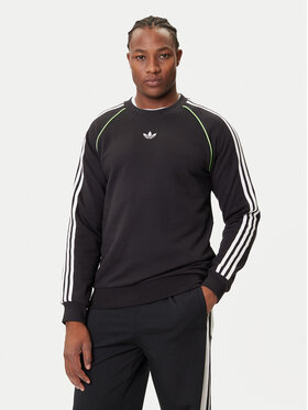 adidas adidas Bluza adicolor Piping JW5918 Czarny Regular Fit