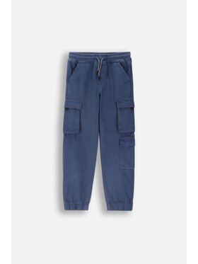 Coccodrillo Coccodrillo Spodnie cargo ZC4119101WBJ-015 Granatowy Regular Fit