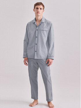 Seidensticker Seidensticker Pyjama 12.100022 Bleu marine Regular Fit