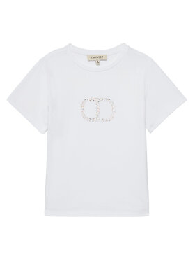 TWINSET TWINSET T-Shirt 251GJ2485 Weiß Regular Fit
