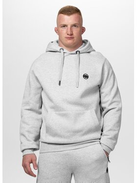 PITBULL PITBULL Bluza SMALL LOGO Szary Regular Fit
