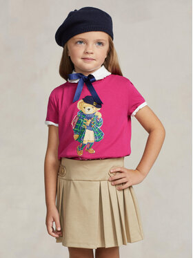 Polo Ralph Lauren Polo Ralph Lauren T-Shirt Ssbearcn 312916763002 Rosa Regular Fit