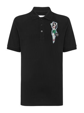 PHILIPP PLEIN PHILIPP PLEIN Polo 4077 Nero Slim Fit