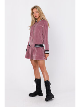 Made of Emotion Made of Emotion Bluza M766 Różowy Modern Fit