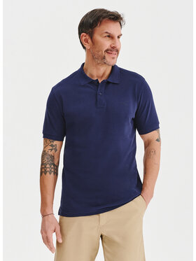 Pako Lorente Pako Lorente Polo P25BN-TX-001 Granatowy Classic Fit