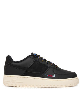 Nike Nike Sneakersy Air Force 1 LV8 1 (GS) HQ1907 001 Čierna