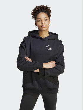 adidas adidas Džemperis IJ8740 Juoda Loose Fit