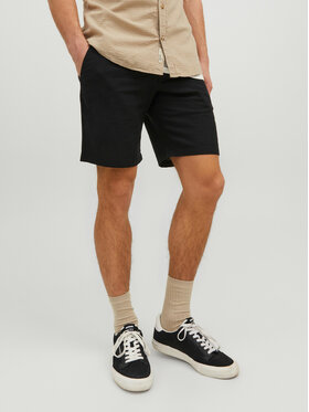 Jack&Jones Jack&Jones Шорти от плат Dave 12229629 Черен Regular Fit