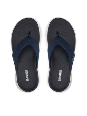 Skechers Skechers Japonki Go Walk Flex Sandal-Splendor 141404/NVY Granatowy