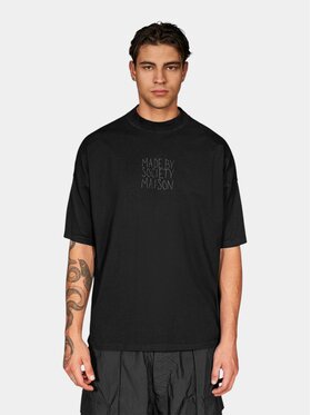 MADE BY SOCIETY MADE BY SOCIETY T-Shirt Absolute Dark - T17794 Czarny Basic Fit