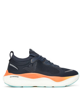 EA7 Emporio Armani EA7 Emporio Armani Sneakersy X8X246 XK443 MZ216 Granatowy