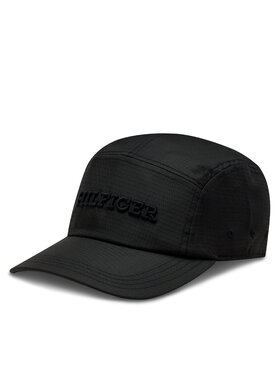 Tommy Hilfiger Tommy Hilfiger Cap Ripstop Monotype AM0AM12255 Schwarz
