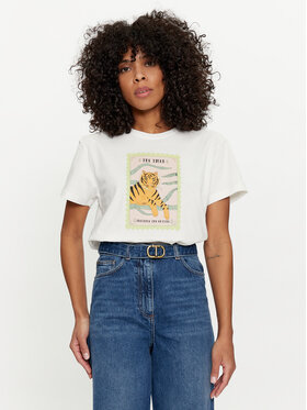 TWINSET TWINSET T-shirt 241TT2412 Bijela Regular Fit
