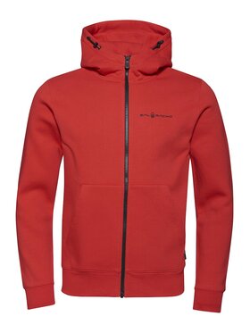 Sail Racing Sail Racing Bluza Bowman Logo Zip Hood Czerwony Active Fit