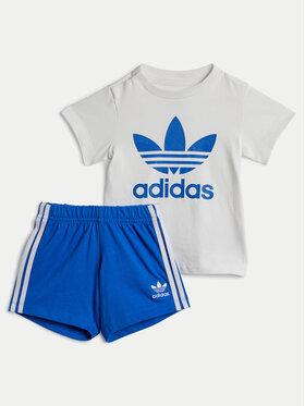 adidas adidas Набір футболка та шорти JE0525 Голубий Regular Fit