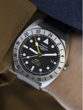 Timex Timex Sat Expedition GMT Titanium Automatic TW2W53000 Crna