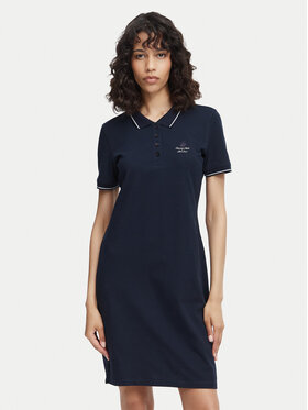 Beverly Hills Polo Club Beverly Hills Polo Club Повсякденна сукня P-SS26W-ABP526590-0298 Cиній Regular Fit
