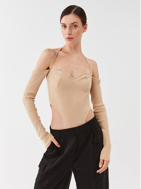 Herskind Herskind Body Inga Body 4776935 Bézs Slim Fit