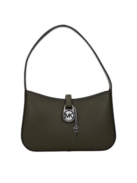 Michael Kors Michael Kors Torebka Green Leather Hand Zielony