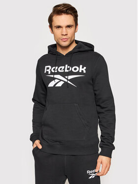 Reebok Reebok Sweatshirt Identity Big Logo GL3168 Schwarz Regular Fit