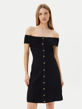 Morgan Morgan Kleid für den Alltag 251-RMELDO Schwarz Regular Fit