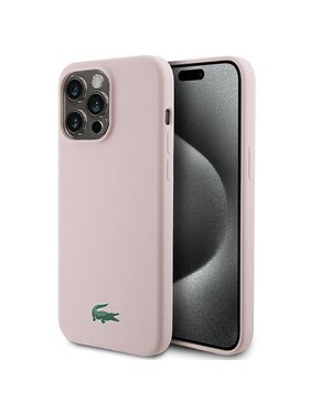 Lacoste Lacoste Etui na telefon iPhone 15 Pro Max Różowy