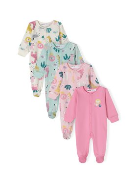 minoti minoti Pajac 24babypack13 Fioletowy Regular Fit